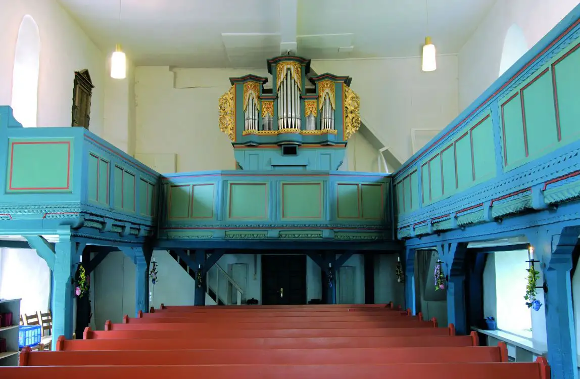 Schmerbach-Orgel, Ev. Kirche Braach