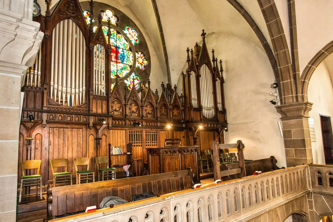 Walcker-Orgel in der Dorfkirche Eisenberg