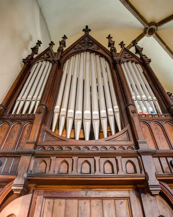 Walcker-Orgel in der Dorfkirche Eisenberg