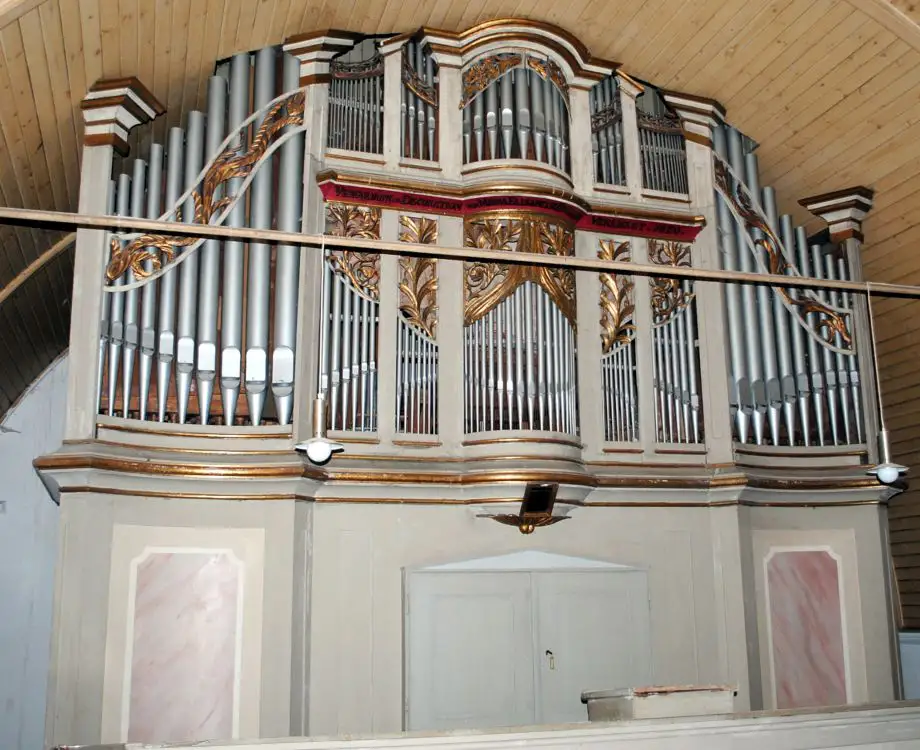 Gerhardt-Orgel in St. Peter und Paul Großobringen