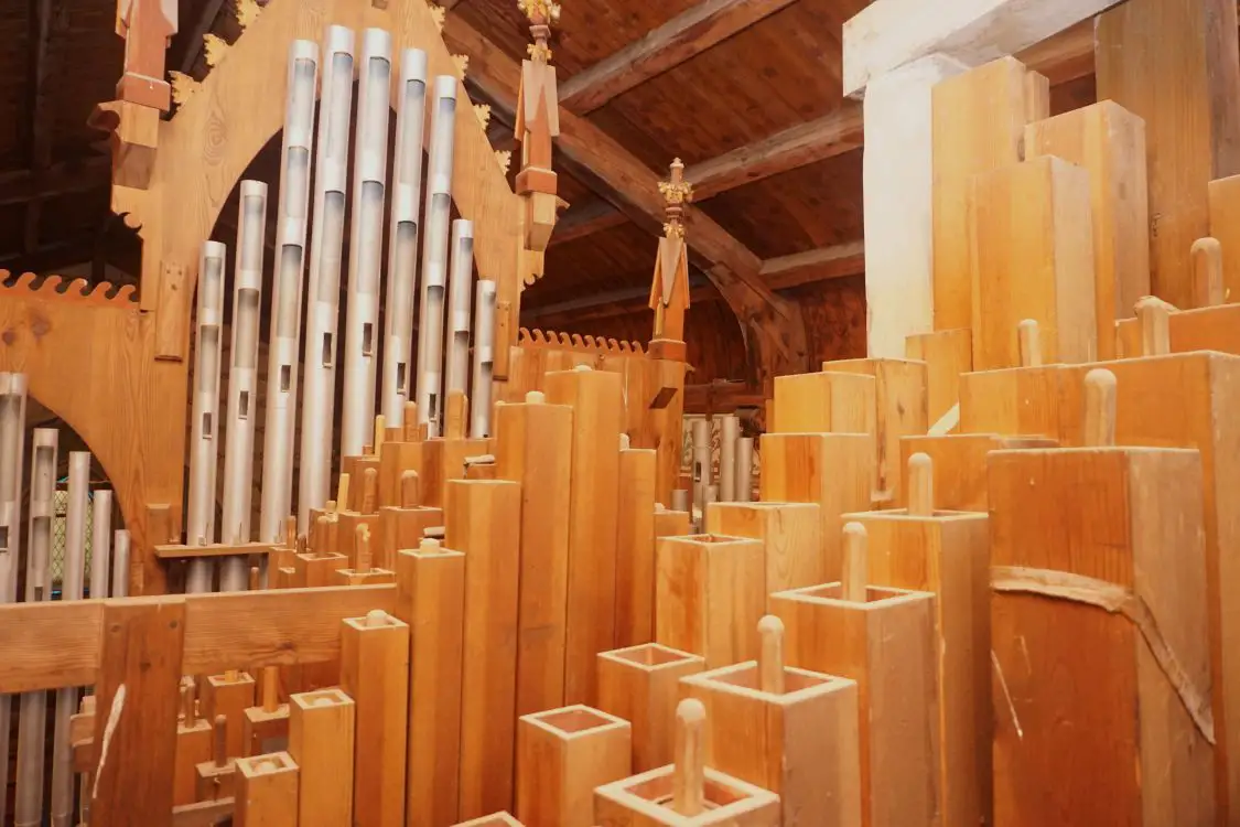 Troch-Orgel in der Dorfkirche Mehmke