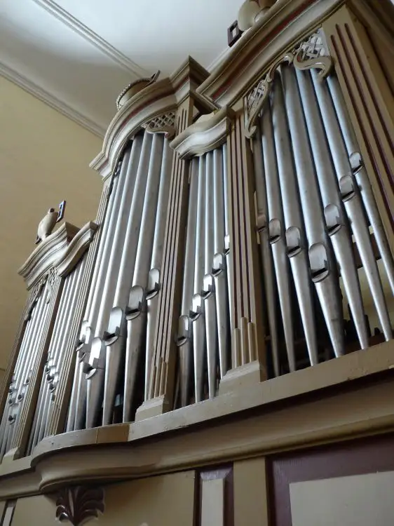 Schröther-Orgel in de Dorfkirche Papitz
