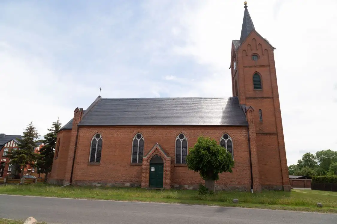Dorfkirche Bentwisch, Dinse-Orgel (1900)