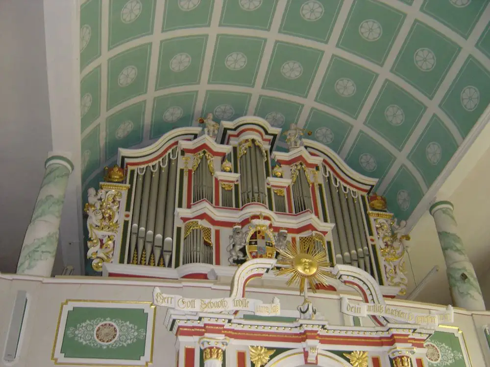 St. Laurentius Oechsen, Nordheim-Orgel (1804)