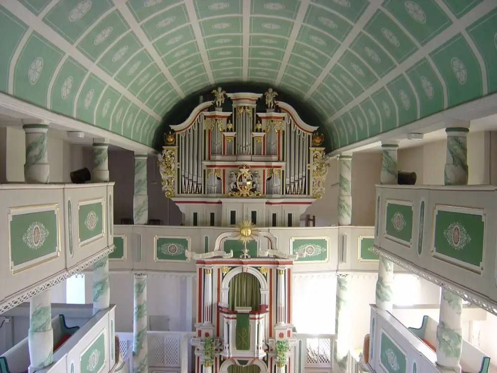 St. Laurentius Oechsen, Nordheim-Orgel (1804)